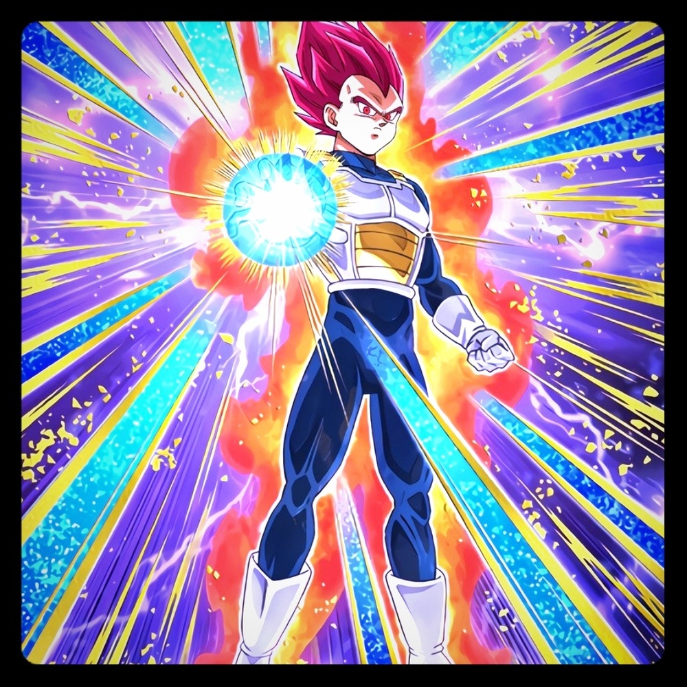 Super Saiyan God Vegeta